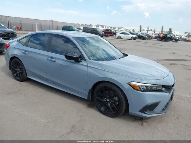 2022 Honda CIVIC SI SEDAN VIN 2HGFE1E5XNH470451 фото 1