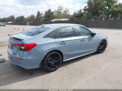 2022 Honda CIVIC SI SEDAN VIN 2HGFE1E5XNH470451 фото 4