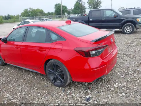 2026 Honda Civic Si Si VIN 2HGFE1E59TH080308 фото 3