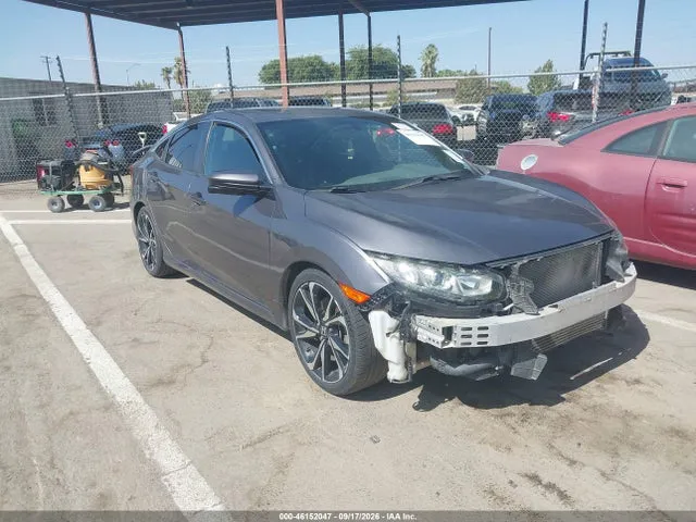 2018 Honda CIVIC SI VIN 2HGFC1E5XJH708038 фото 1