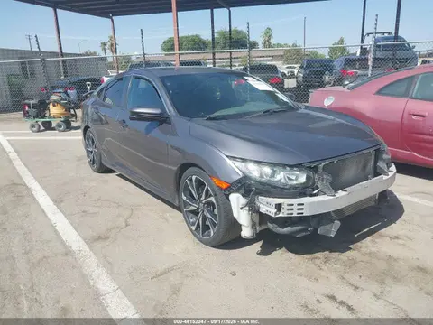 2HGFC1E5XJH708038 — 2018 Honda Civic SI, Передняя часть (Front End), фото до ремонта