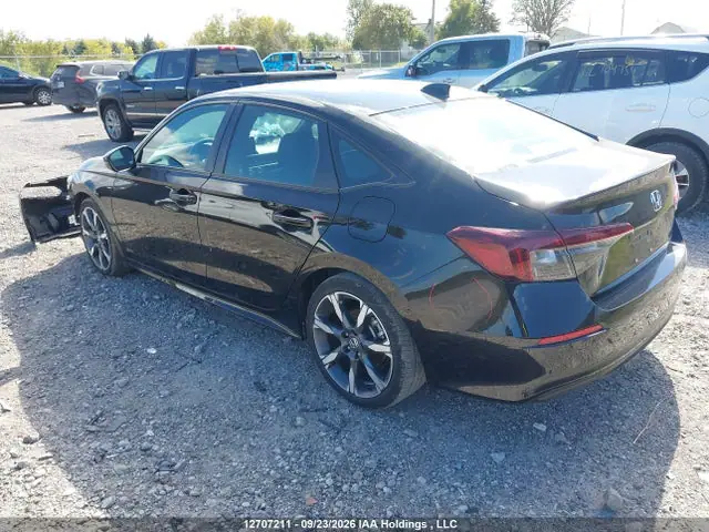 2HGFE4F80SH014870 — 2025 Honda Civic Sport Hybrid/Sport Touring Hybrid, фото 3 с аукциона IAAI 13.10.2026, Передняя часть
