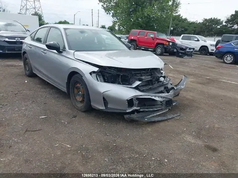 19XFL4H88SE401552 — 2025 Honda Civic Sport Hybrid, Передняя часть (Front), фото до ремонта
