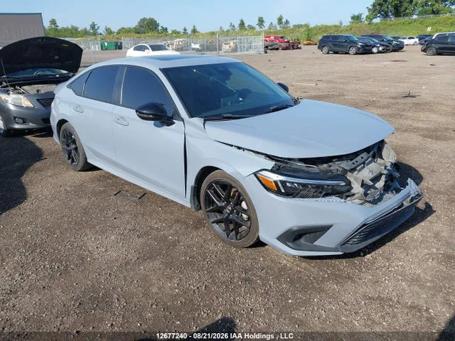 2023 Honda Civic Sport/sport-b VIN 2HGFE2F51PH102571 фото 1