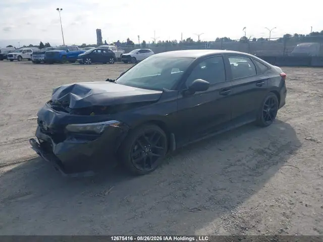 2HGFE4F81SH015820 — 2025 Honda Civic Sport/Sport Touring, фото 2 с аукциона IAAI 14.10.2026, Передняя часть