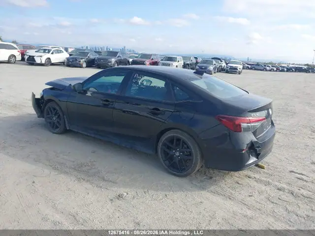 2HGFE4F81SH015820 — 2025 Honda Civic Sport/Sport Touring, фото 3 с аукциона IAAI 14.10.2026, Передняя часть