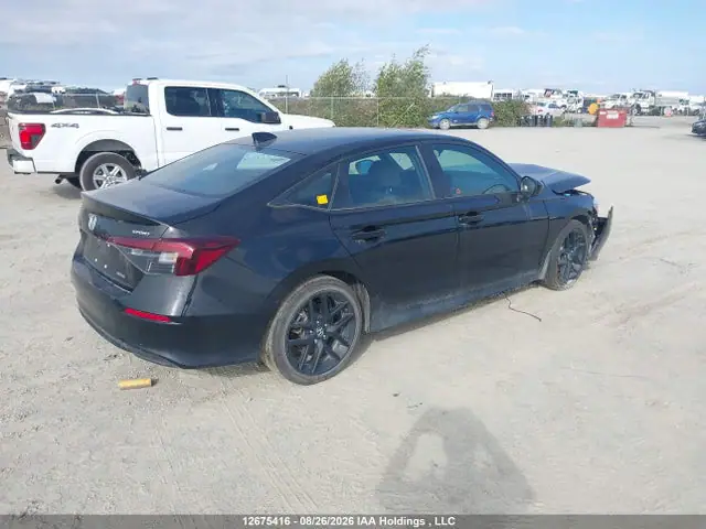 2HGFE4F81SH015820 — 2025 Honda Civic Sport/Sport Touring, фото 4 с аукциона IAAI 14.10.2026, Передняя часть