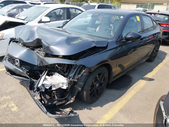 2HGFE4F82SH014076 — 2025 Honda Civic Sport/Sport Touring, фото 2 с аукциона IAAI 14.10.2026, Передняя часть