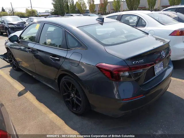 2HGFE4F82SH014076 — 2025 Honda Civic Sport/Sport Touring, фото 3 с аукциона IAAI 14.10.2026, Передняя часть