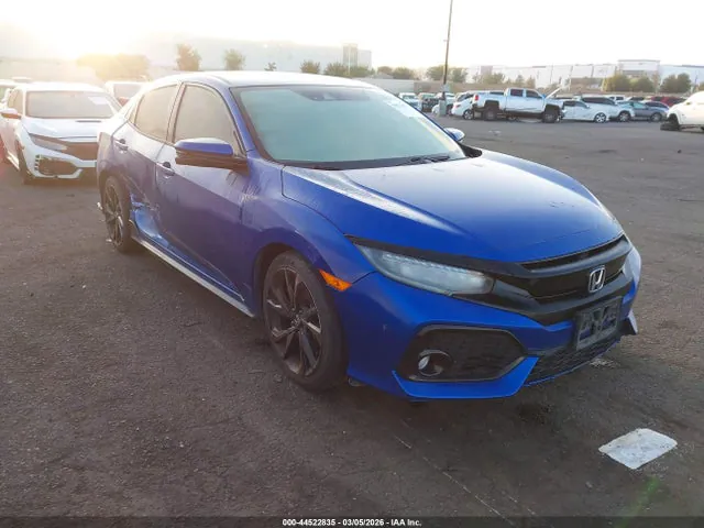2018 Honda Civic Sport Touring VIN SHHFK7H97JU206076 фото 1