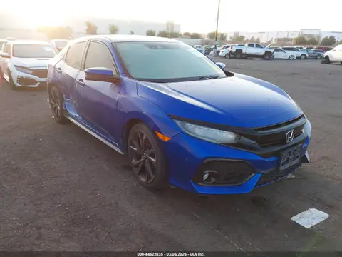 SHHFK7H97JU206076 — 2018 Honda Civic Sport Touring, Правый бок (Right Side), фото до ремонта