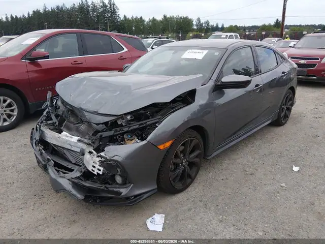 SHHFK7H49HU404060 — 2017 Honda Civic Sport, фото 2 с аукциона IAAI 14.10.2026, Естественный износ