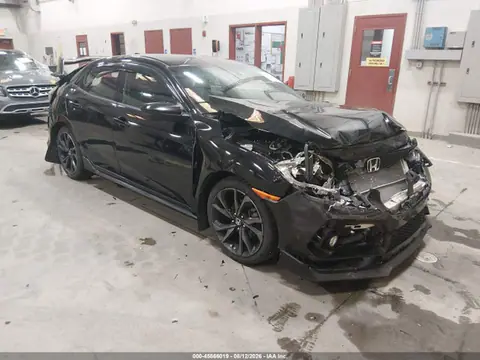 SHHFK7H46HU409233 — 2017 Honda Civic Sport, Передняя часть (Front & Rear), фото до ремонта