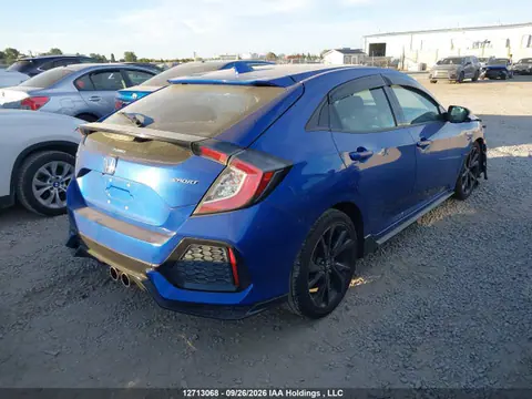 2018 Honda Civic Sport VIN SHHFK7H40JU301499 фото 4
