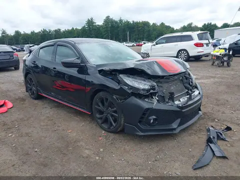 SHHFK7H41JU408111 — 2018 Honda Civic Sport, Передняя часть (Front End), фото до ремонта