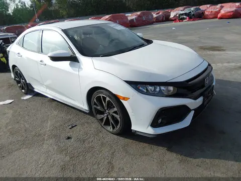 SHHFK7H49JU425349 — 2018 Honda Civic Sport, Левый бок (Left Side), фото до ремонта