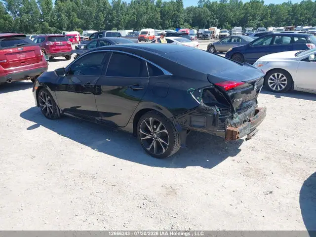 2HGFC2F84KH027762 — 2019 Honda Civic Sport, фото 3 с аукциона IAAI 14.10.2026, Задняя часть