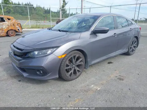 2019 Honda Civic Sport VIN 2HGFC2F86KH013118 фото 2