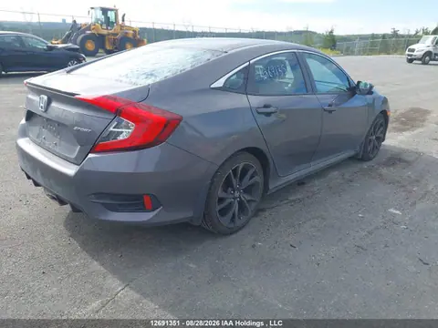 2019 Honda Civic Sport VIN 2HGFC2F86KH013118 фото 4