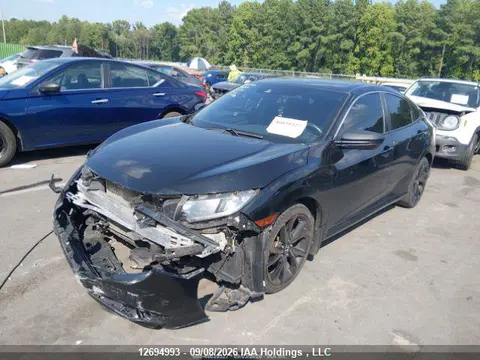 2019 Honda Civic Sport VIN 2HGFC2F86KH018688 фото 3