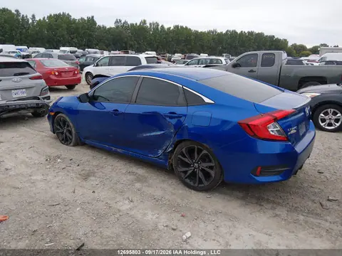 2019 Honda Civic Sport VIN 2HGFC2F81KH012720 фото 3