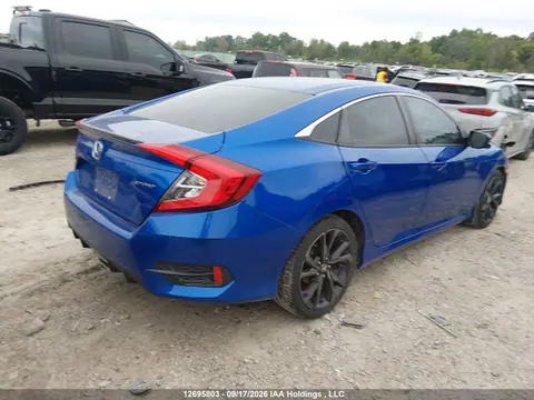 2019 Honda Civic Sport VIN 2HGFC2F81KH012720 фото 4