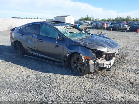 2HGFC2F84KH017247 — 2019 Honda Civic Sport, Roll Over, фото до ремонта
