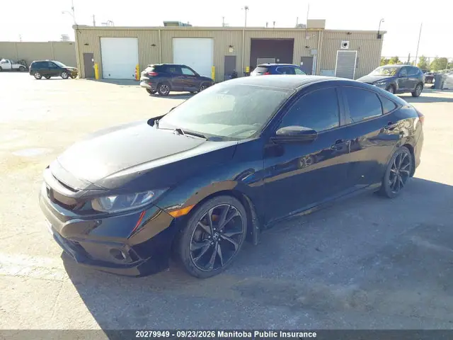 2HGFC2F89KH021410 — 2019 Honda Civic Sport, фото 2 с аукциона IAAI 29.09.2026, Град
