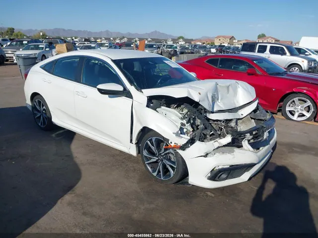 2019 Honda Civic Sport VIN 2HGFC2F81KH553881 фото 1