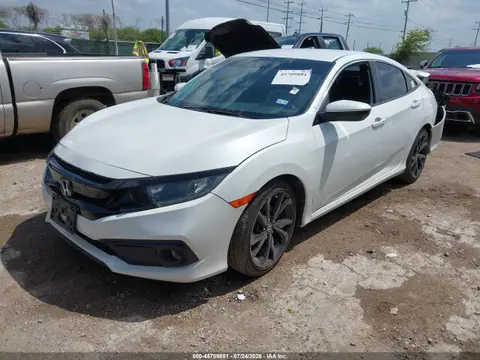 2019 Honda Civic Sport VIN 19XFC2F89KE022728 фото 2