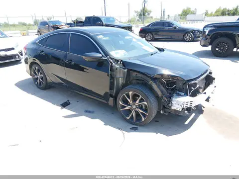 19XFC2F88KE027838 — 2019 Honda Civic Sport, Передняя часть (Front End), фото до ремонта