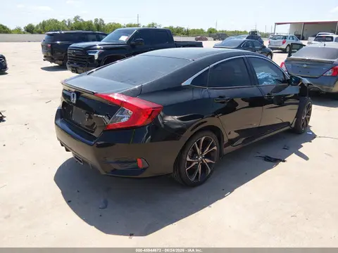 2019 Honda Civic Sport VIN 19XFC2F88KE027838 фото 4