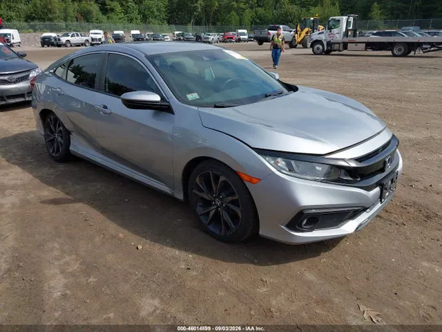 2019 Honda Civic Sport VIN 19XFC2F82KE200835 фото 1