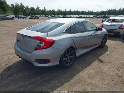2019 Honda Civic Sport VIN 19XFC2F82KE200835 фото 4
