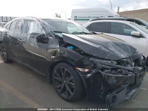 2HGFC2F86LH021091 — 2020 Honda Civic Sport, Передняя часть (Front), фото до ремонта