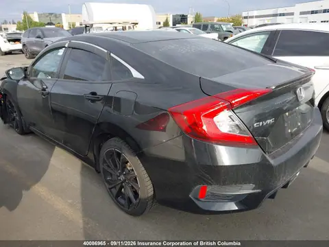 2020 Honda Civic Sport VIN 2HGFC2F86LH021091 фото 3