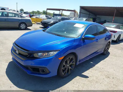 2020 Honda Civic Sport VIN 2HGFC2F8XLH596245 фото 2