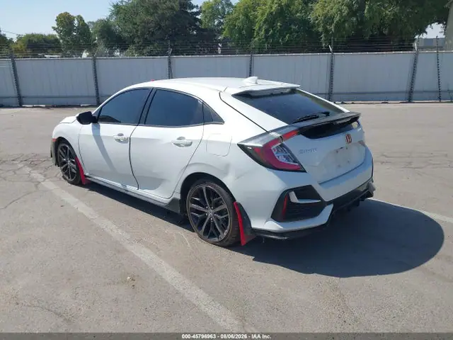 SHHFK7G49LU201695 — 2020 Honda Civic Sport, фото 3 с аукциона IAAI 29.09.2026, Правый бок