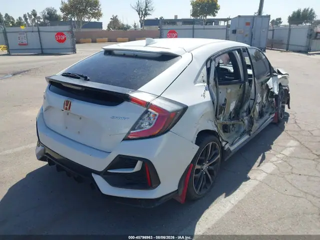SHHFK7G49LU201695 — 2020 Honda Civic Sport, фото 4 с аукциона IAAI 29.09.2026, Правый бок