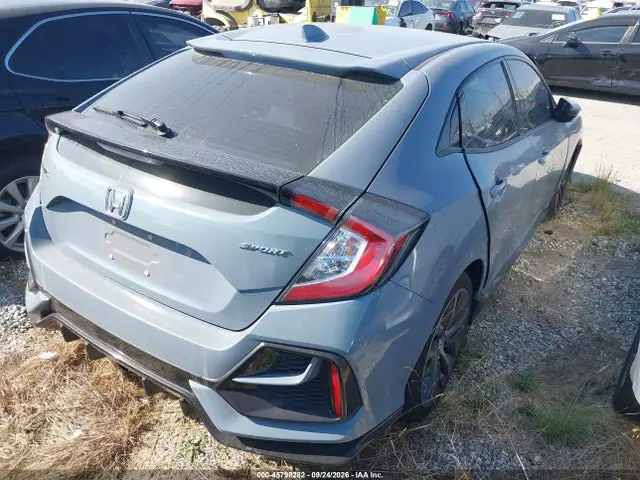 SHHFK7H4XLU410684 — 2020 Honda Civic Sport, фото 4 с аукциона IAAI 30.09.2026, Передняя часть