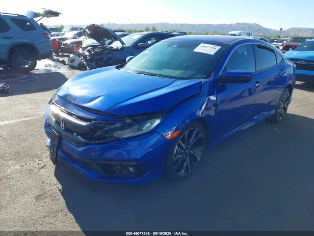 2HGFC2F88LH531183 — 2020 Honda Civic Sport, фото 2 с аукциона IAAI 29.09.2026, Передняя часть