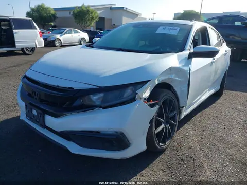 2020 Honda Civic Sport VIN 2HGFC2F89LH531032 фото 2