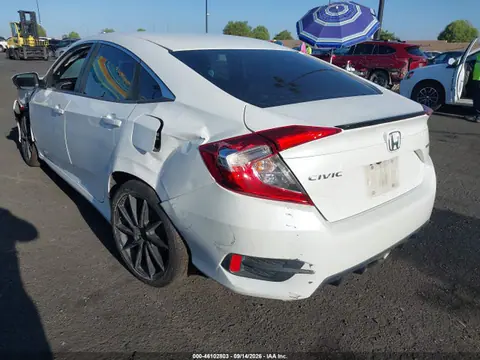 2020 Honda Civic Sport VIN 2HGFC2F89LH531032 фото 3