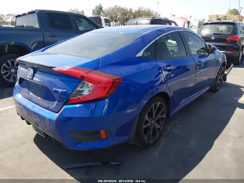 2020 Honda Civic Sport VIN 2HGFC2F8XLH550317 фото 4