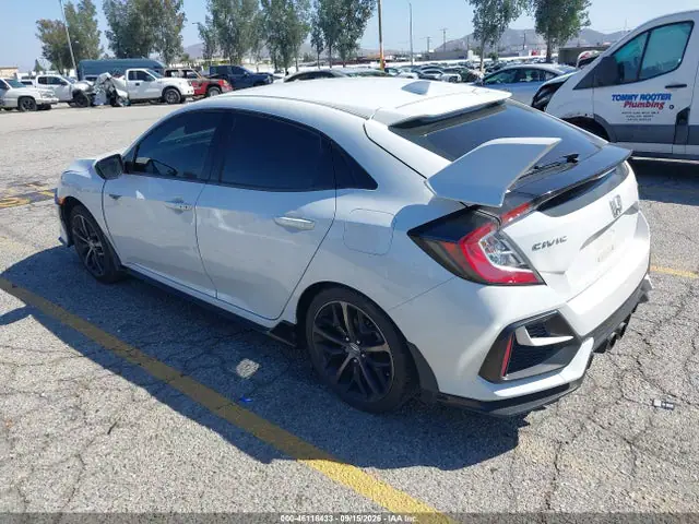 2020 Honda Civic Sport VIN SHHFK7H46LU418894 фото 3