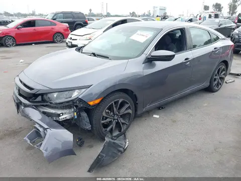 2020 Honda Civic Sport VIN 2HGFC2F8XLH504812 фото 2