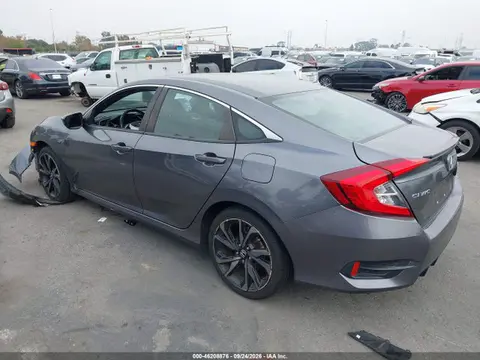 2020 Honda Civic Sport VIN 2HGFC2F8XLH504812 фото 3