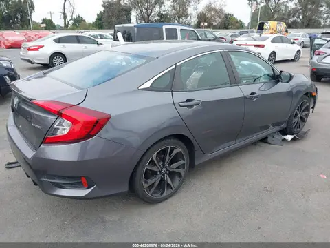 2020 Honda Civic Sport VIN 2HGFC2F8XLH504812 фото 4