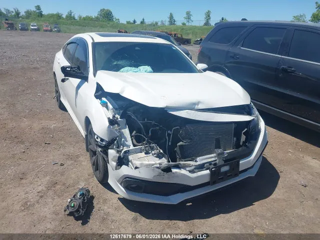 2021 Honda Civic Sport VIN 2HGFC2F82MH010624 фото 1