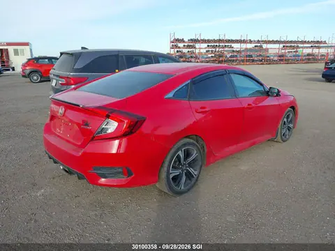 2021 Honda Civic Sport VIN 2HGFC2F87MH013311 фото 4